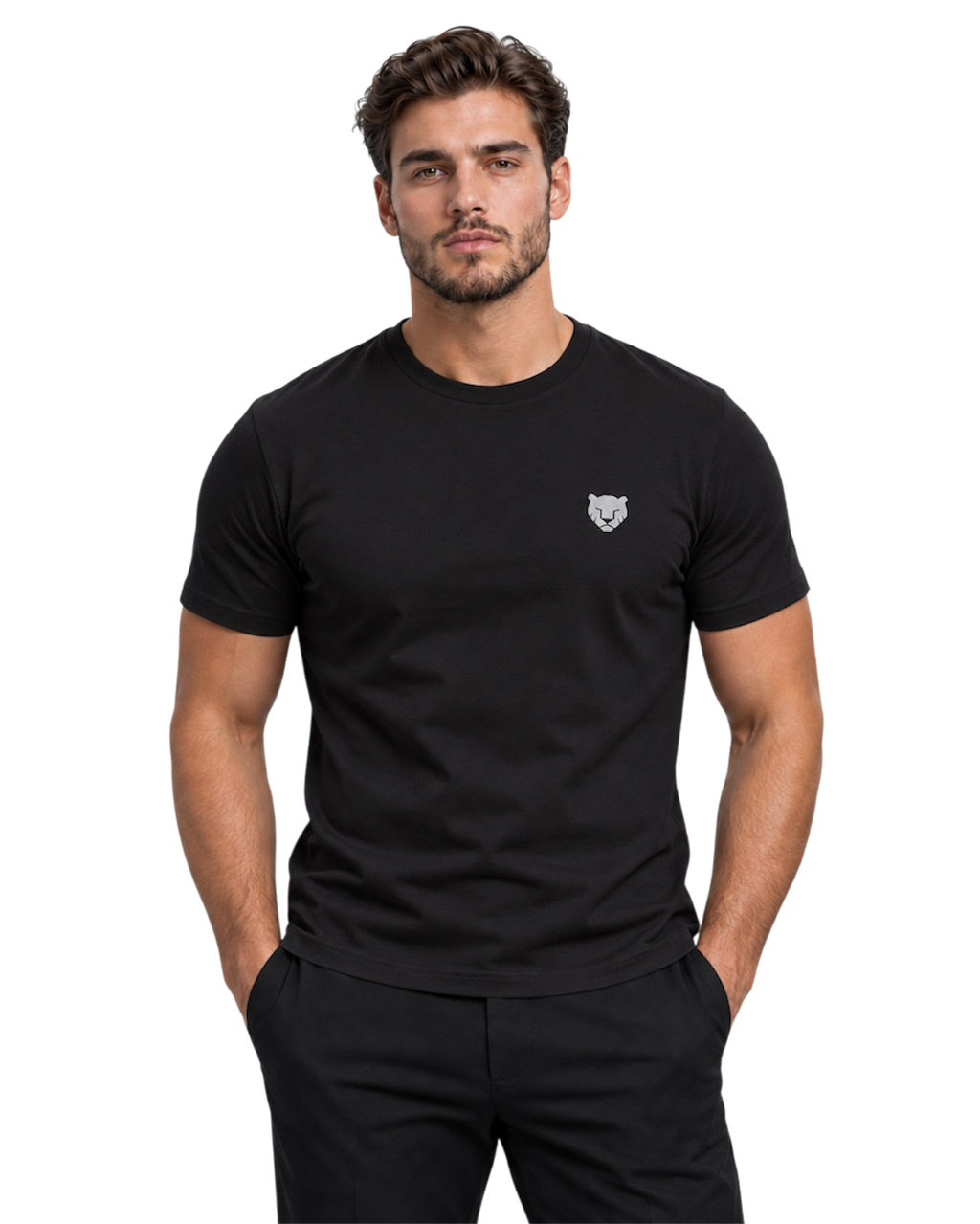 the foundation — black / silver