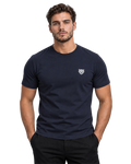 the foundation — navy / silver
