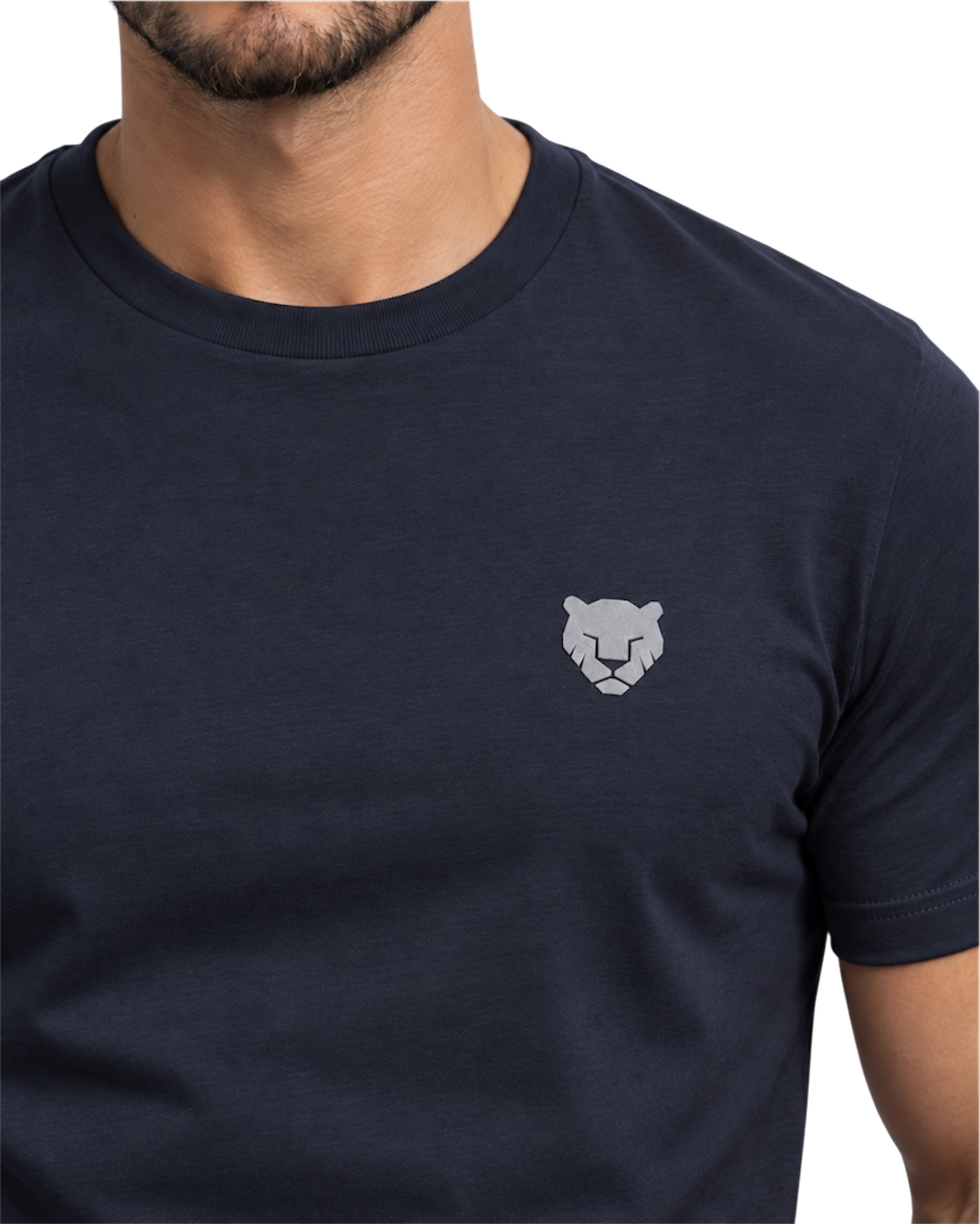 the foundation — navy / silver