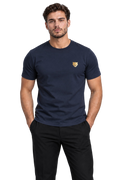 the foundation — navy / gold