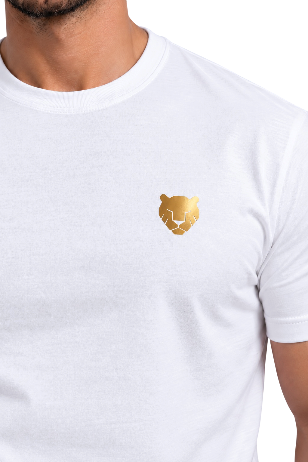 the foundation — white / gold