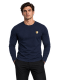 the reminder — navy / gold