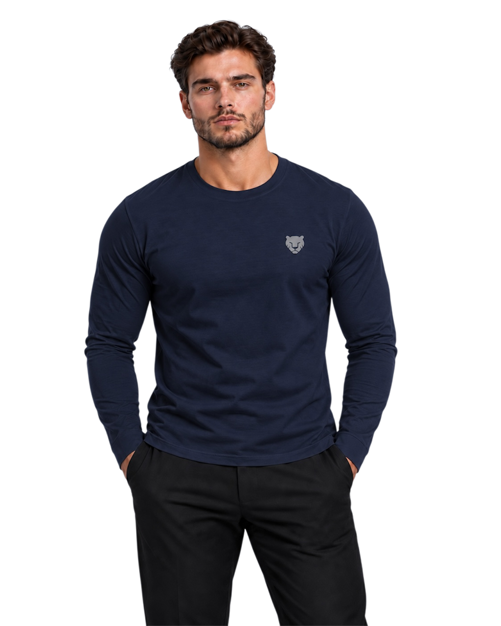 the reminder — navy / silver